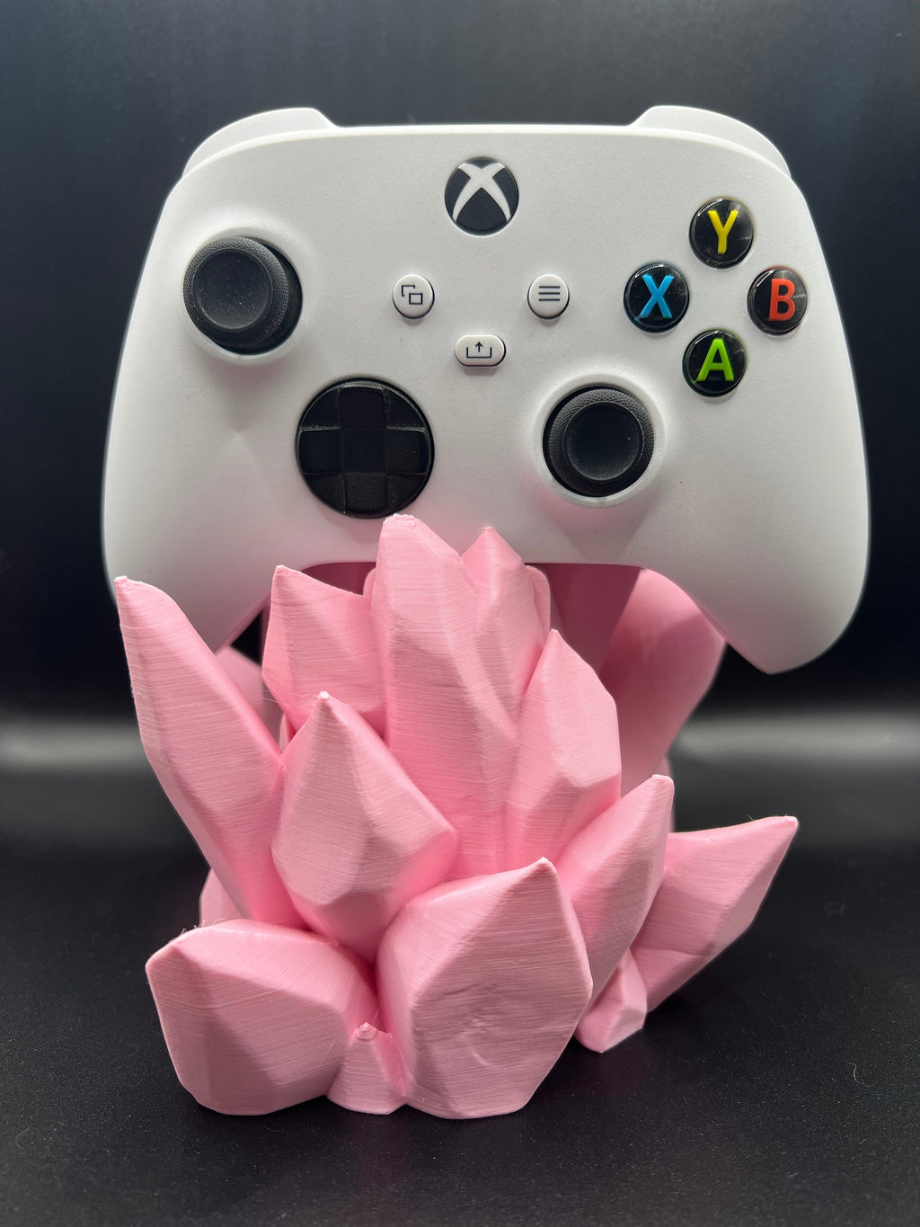 Crystal Gaming Controller Stand: Universal Xbox, PS5, Switch Dock