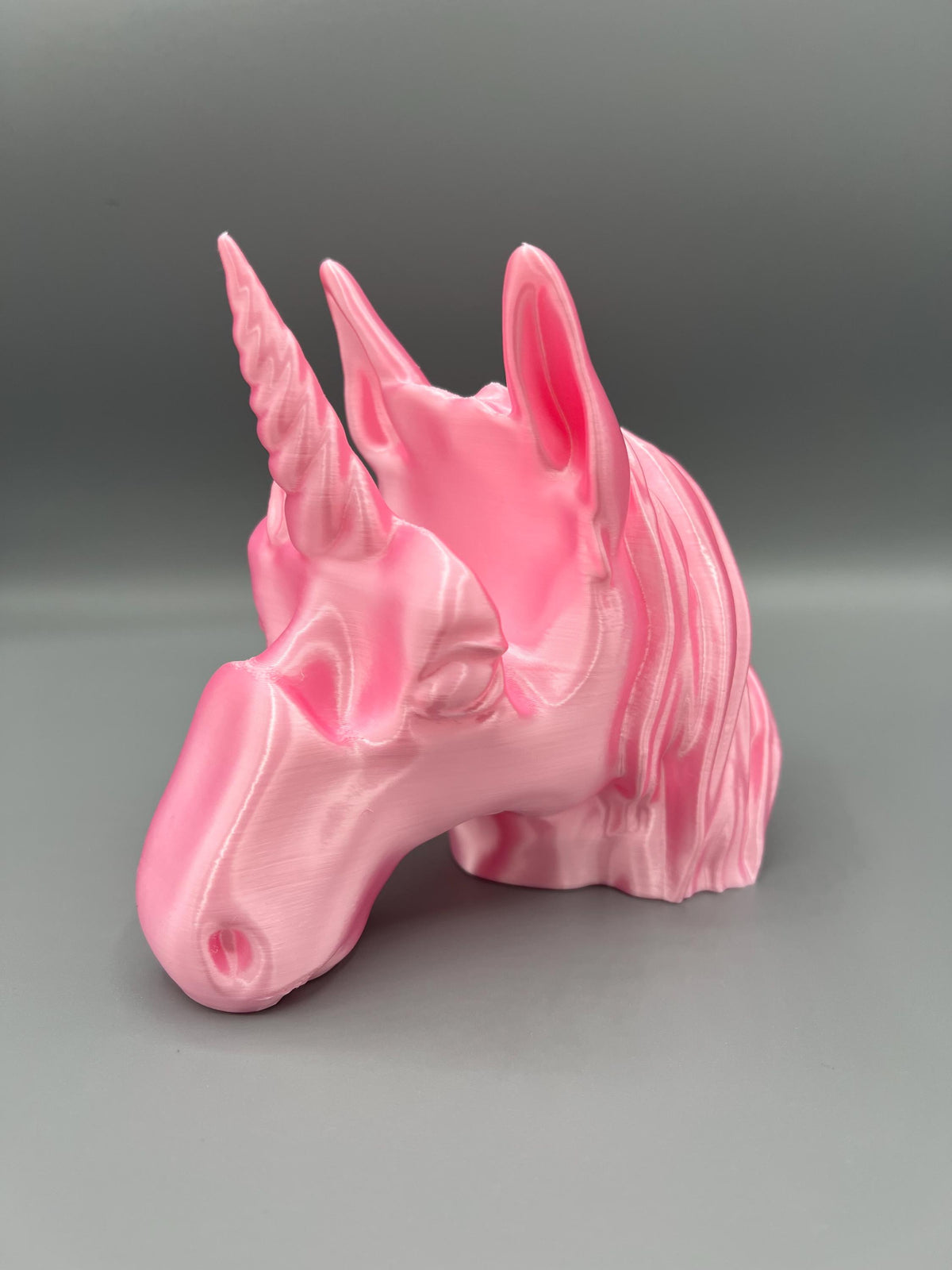 3D Printed Unicorn Eyeglass Holder: Rainbow Mane Desk Decor