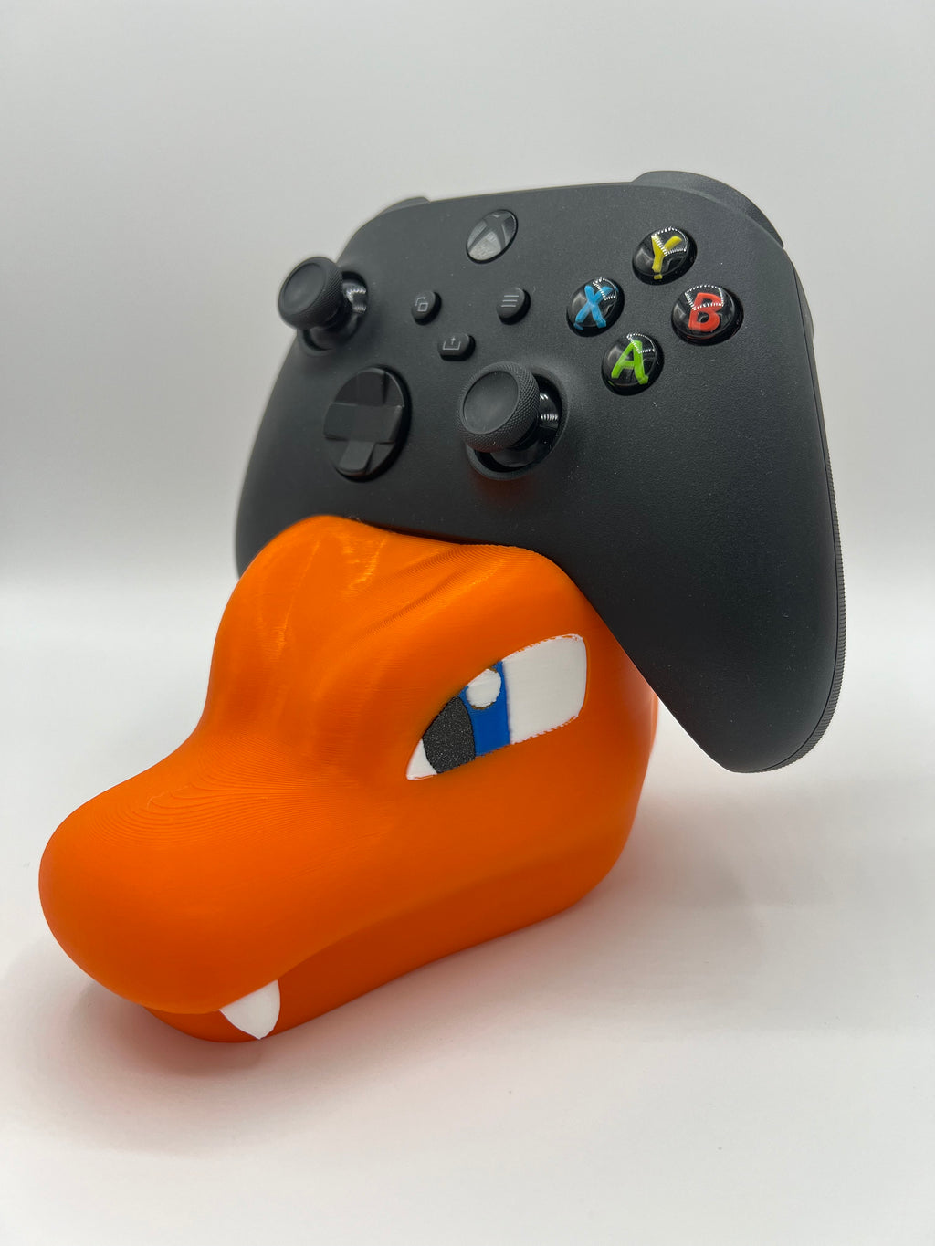 Charizard Themed Gaming Controller Stand - Orange Dragon Controller Holder - Playstation Controller Dock - Xbox Controlller Dock - PS5