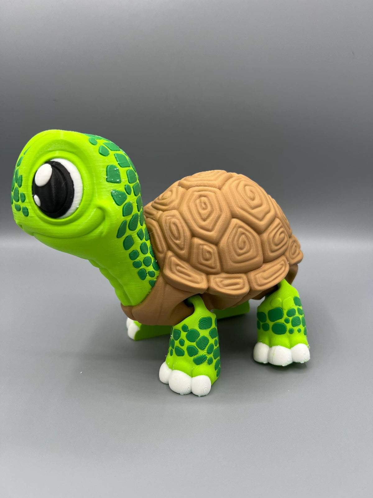 Articulating Flexi Turtle: 3D Printed Kawaii Turtle Toy