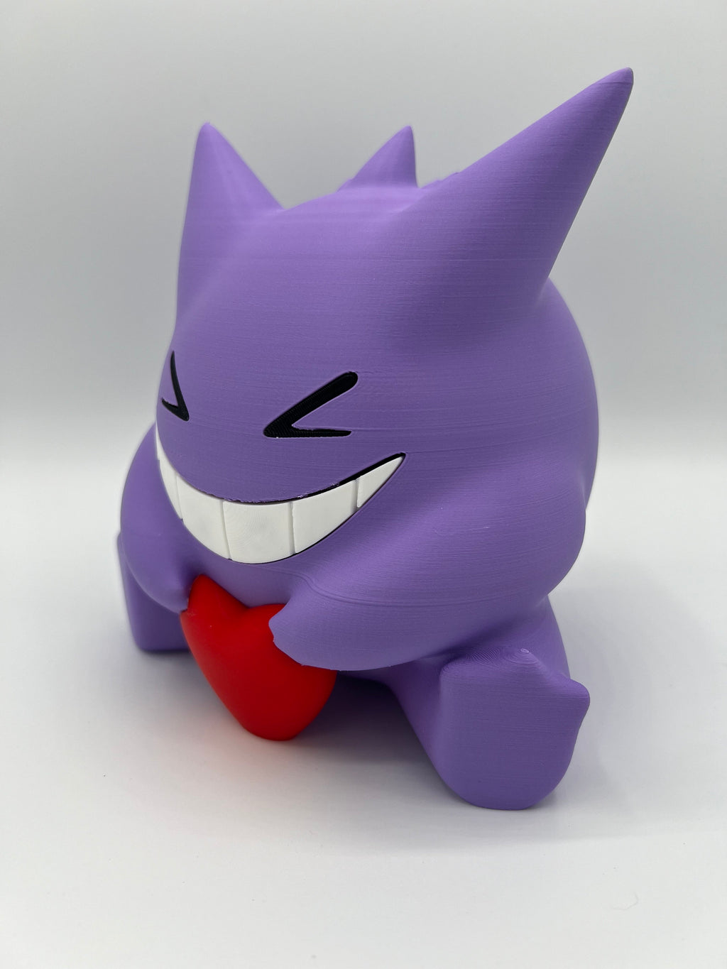 3D Printed Heartful Gengar Figurine | Pokemon Fan Gift