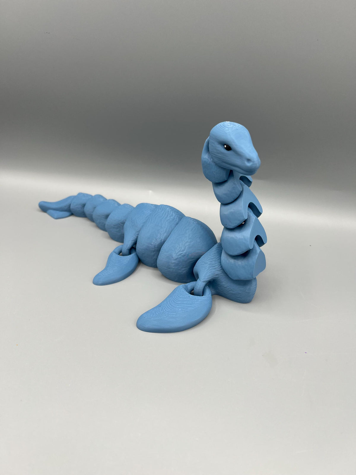 3D Printed Articulating Loch Ness Dragon | Nessie Fidget Toy