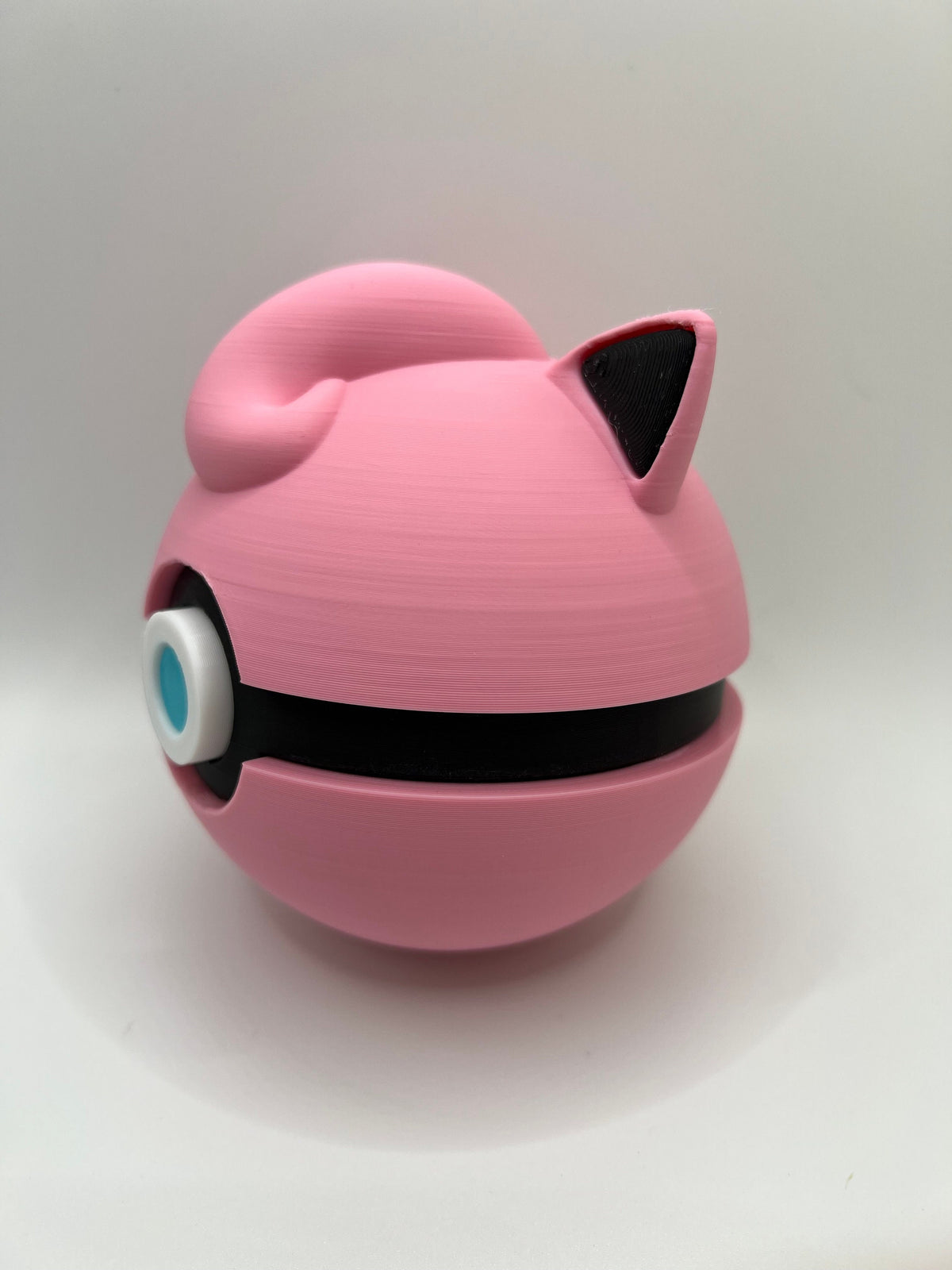 Jigglypuff Pokéball: 3D Printed Pokémon Collectible