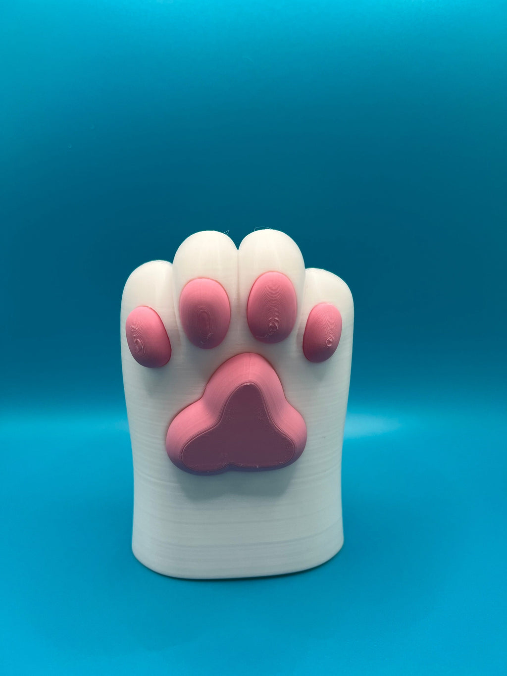 Cat Paw Pen Holder: 3D Printed Kawaii Desk Organizer