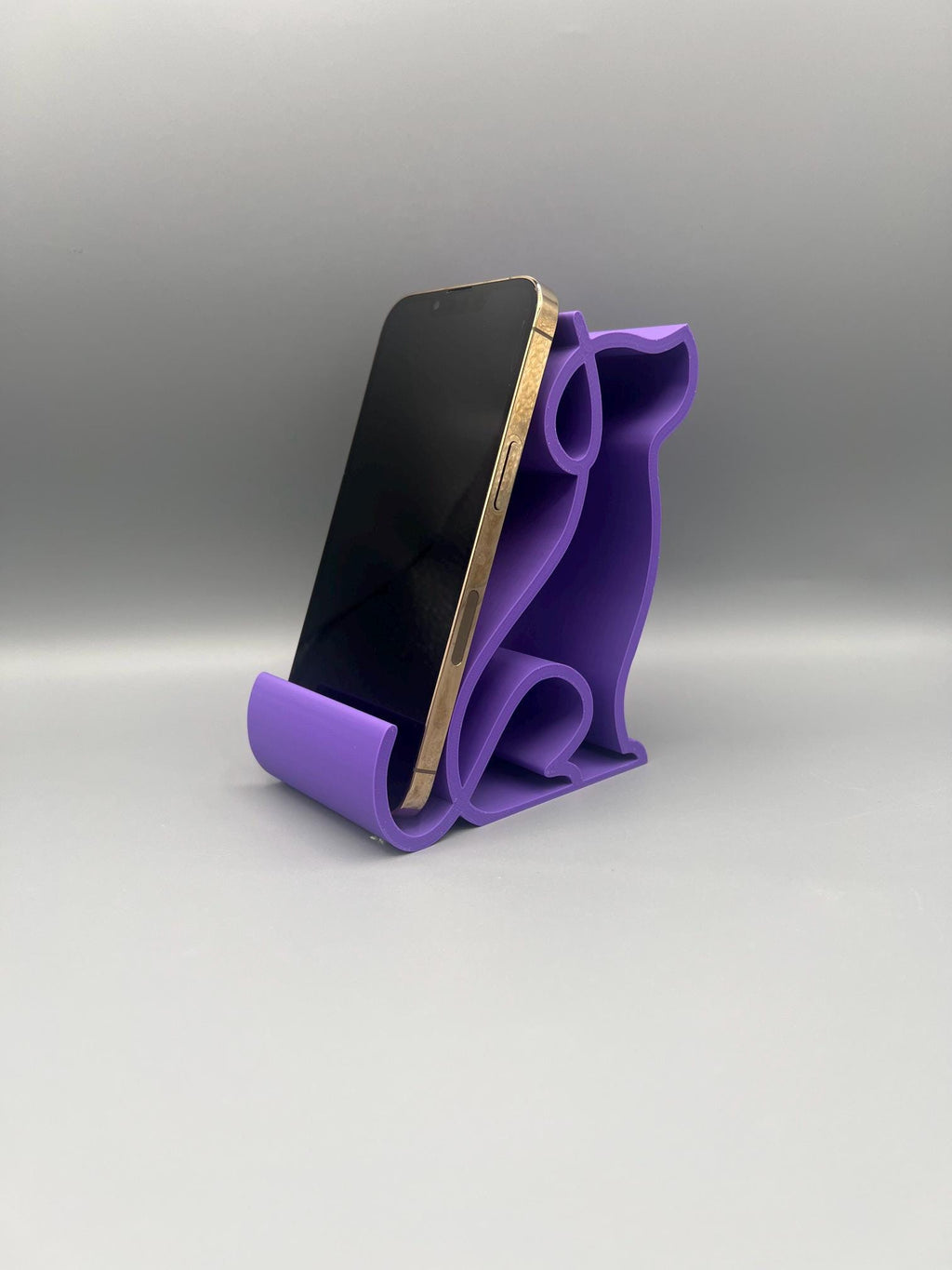 3D Printed Dog Phone Holder | Sitting Pup Desk Stand | Animal Lover Gift