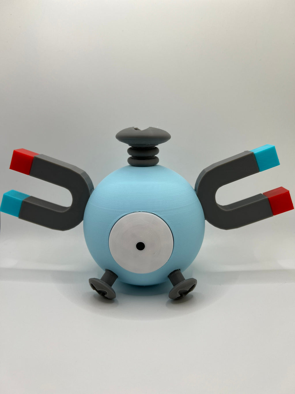 Magnemite Figurine: 3D Printed Pokémon Collectible