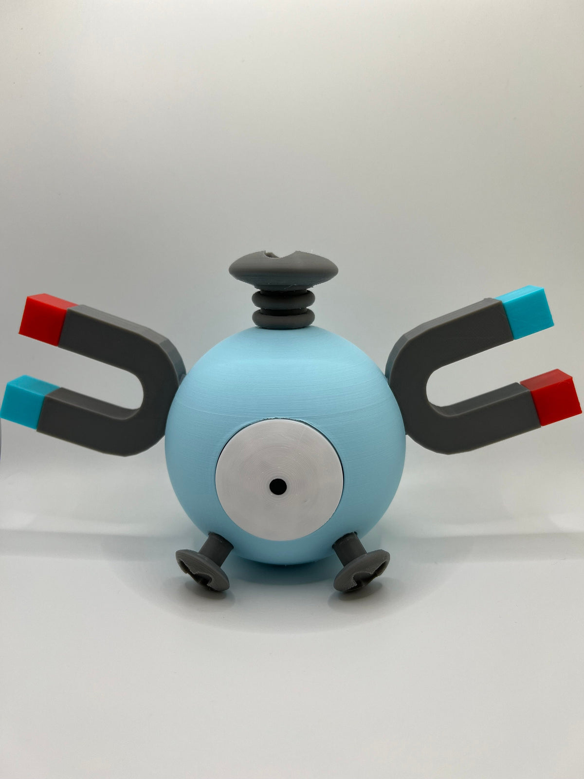 Magnemite Figurine: 3D Printed Pokémon Collectible