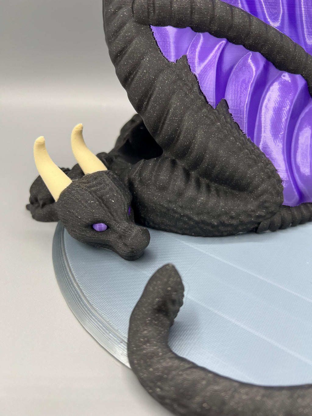 3D Printed Dragon Book Stand & Desk Organizer | Fantasy Decor