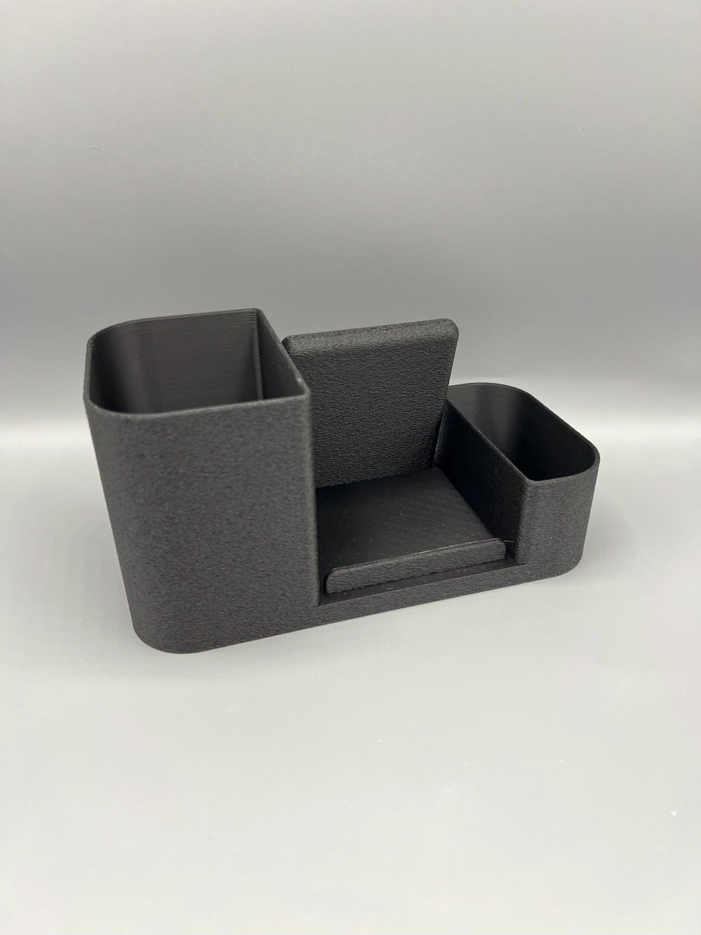 3D Printed Phone Stand Organizer | Desk Accessory with Pen Holder