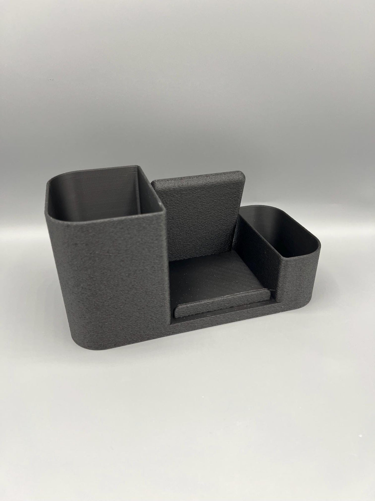 3D Printed Phone Stand Organizer | Desk Accessory with Pen Holder