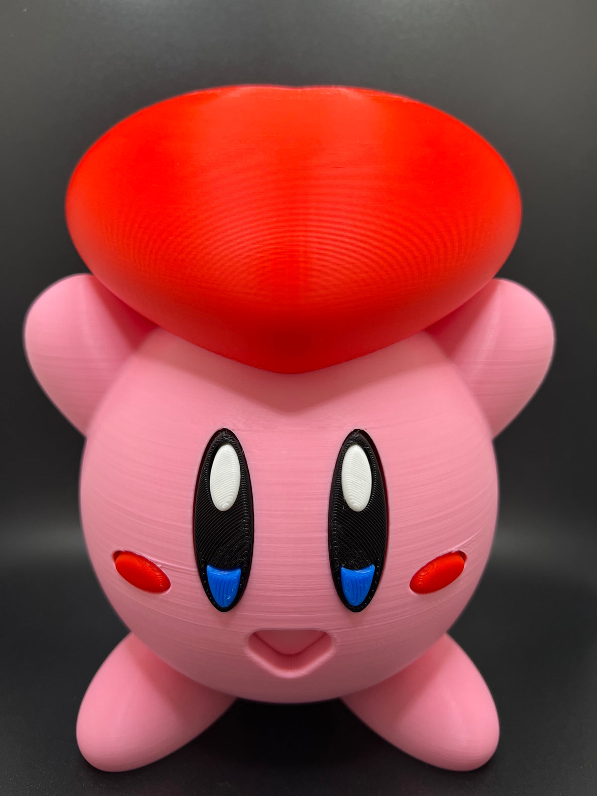 3D Printed Kirby Heart Figurine - Valentine's Gift
