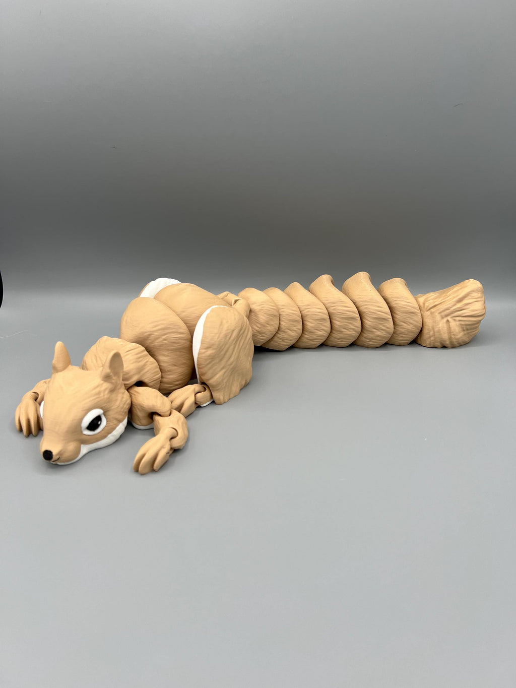3D Printed Articulating Squirrel: Poseable Fidget Toy