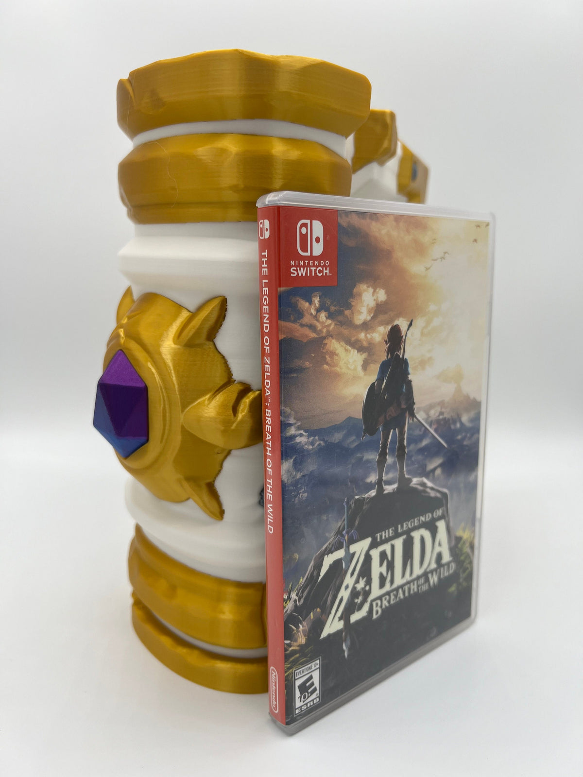 Paladin Crusader Tome Nintendo Switch Game Holder: 3-Game Storage