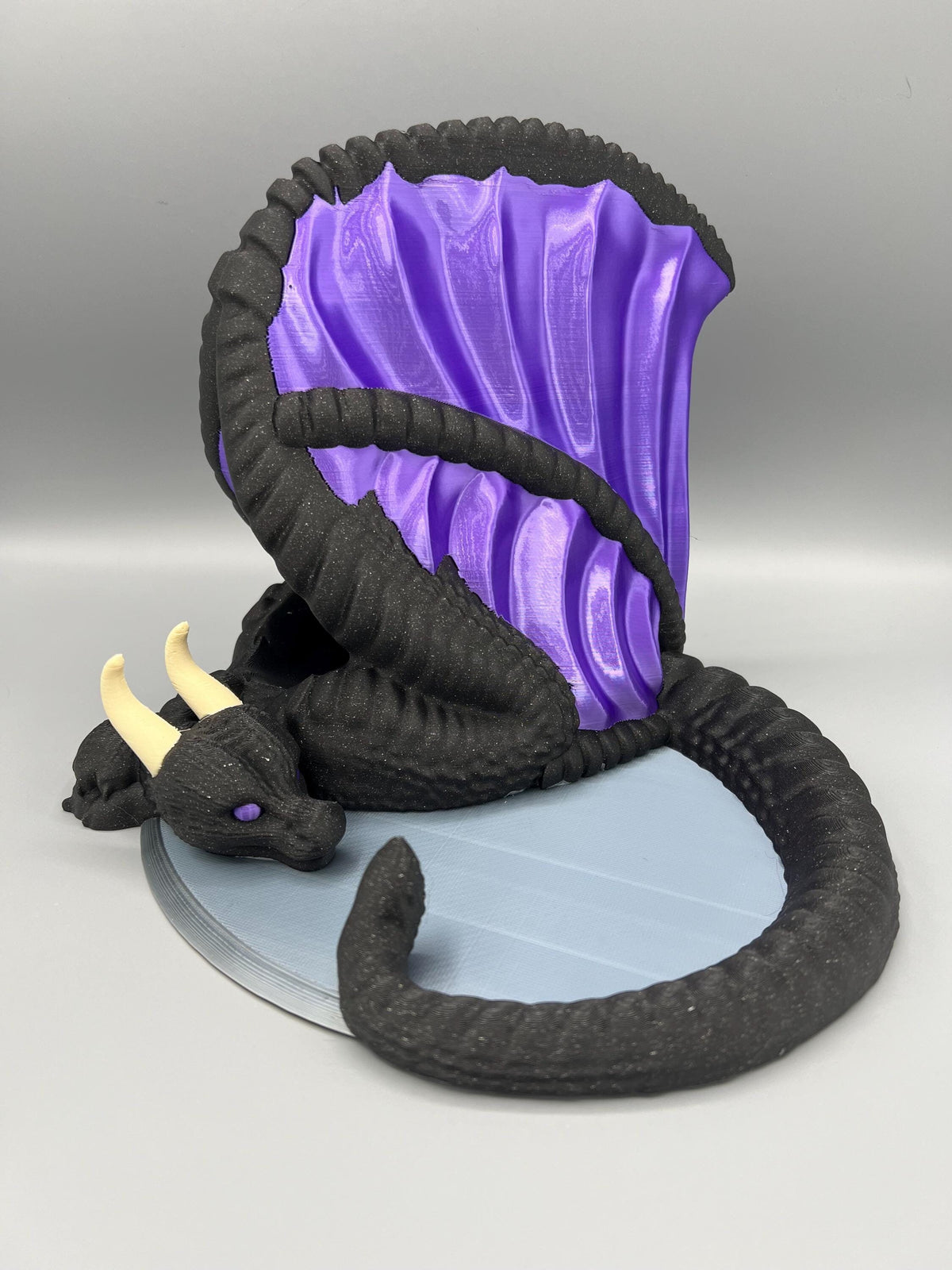 3D Printed Dragon Book Stand & Desk Organizer | Fantasy Decor