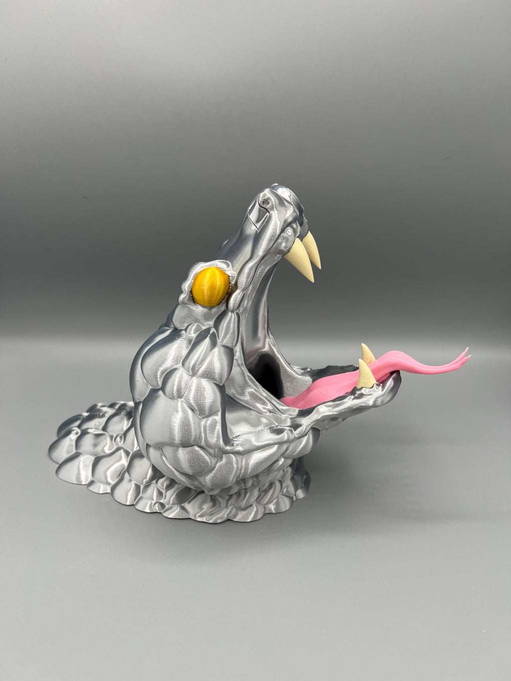 3D Printed Snake Gaming Controller Dock - Gaming Controller Holder - Snake Head - Gift for Gamers - Playstation 5 - Xbox Series S - Series X