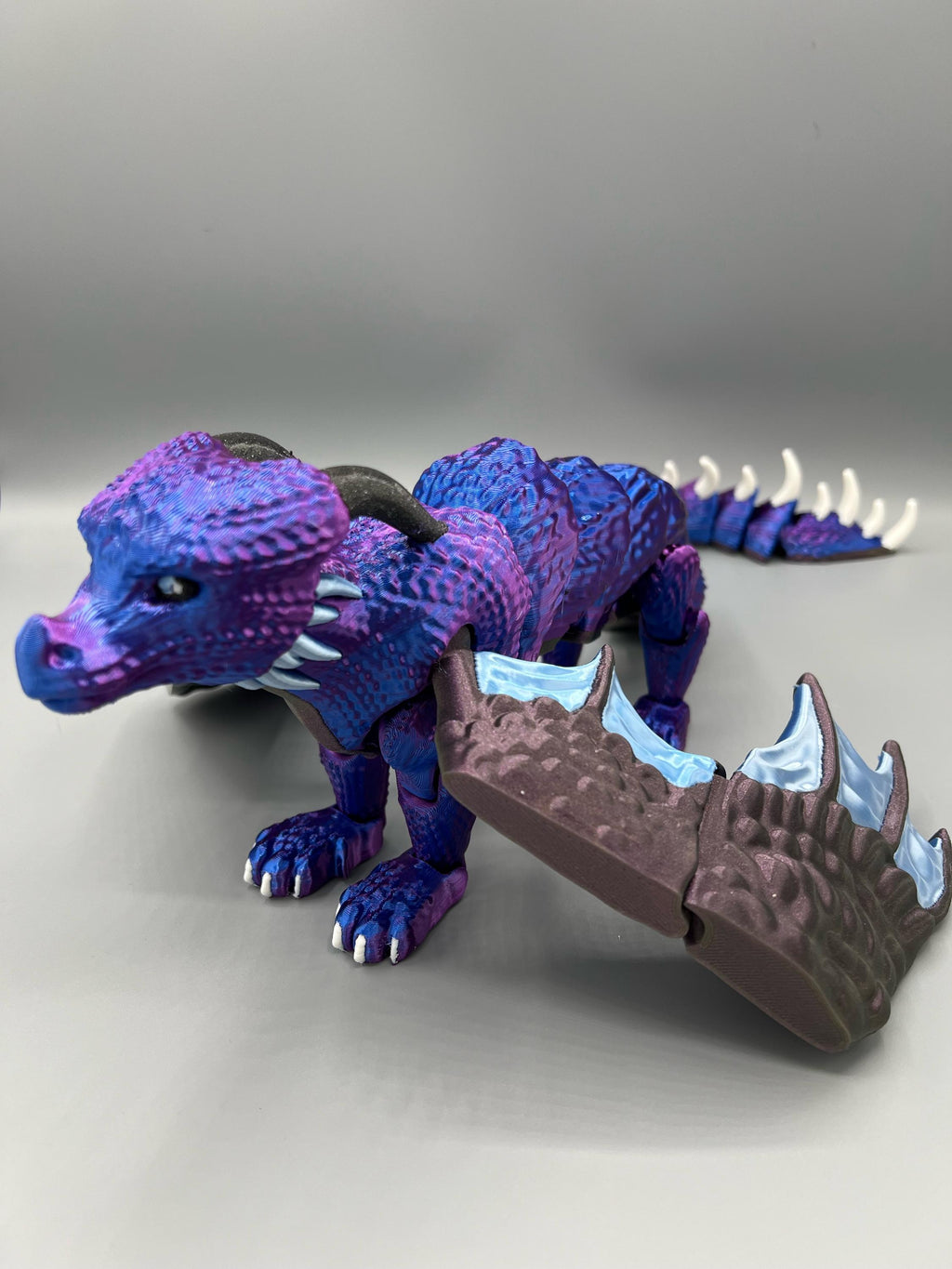 Articulating Lyra Dragon Figurine: 3D Printed Fidget Toy