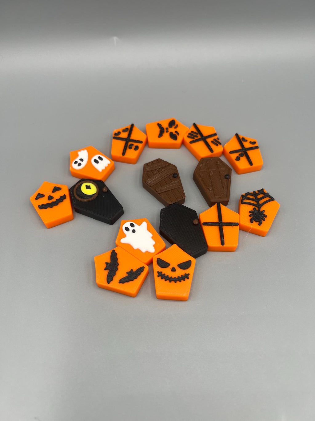 Manor of Madness Clicker Toy | Halloween Fidget Toy | 3D Printed Sensory Toy | Clicky Fidget | Interchangeable Caps | Desk Toy