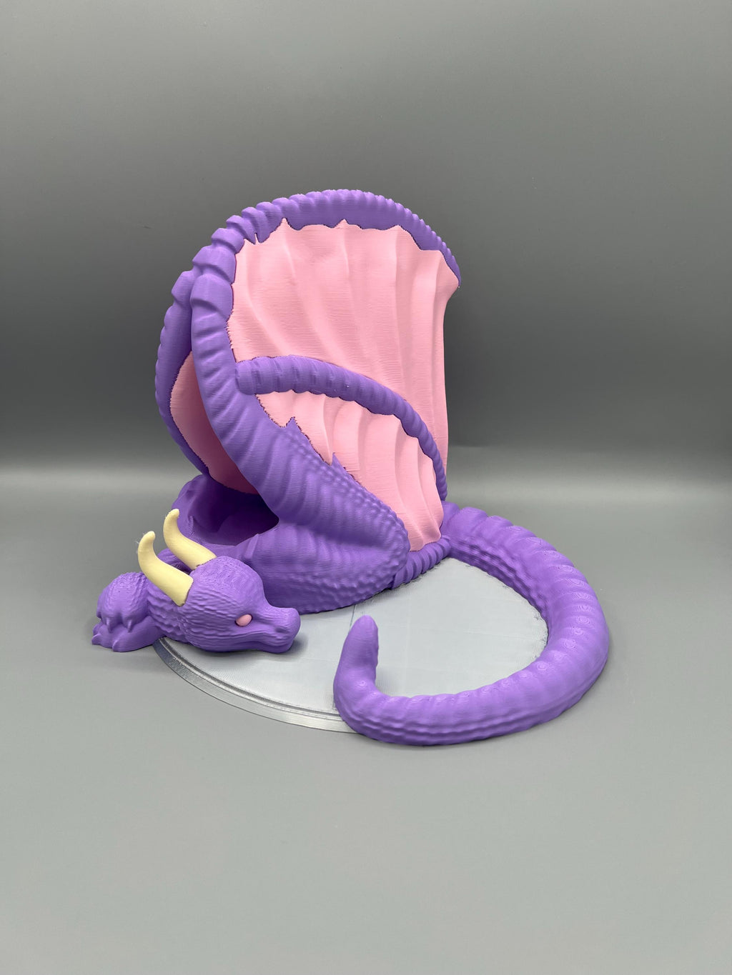 3D Printed Dragon Book Stand & Desk Organizer | Fantasy Decor