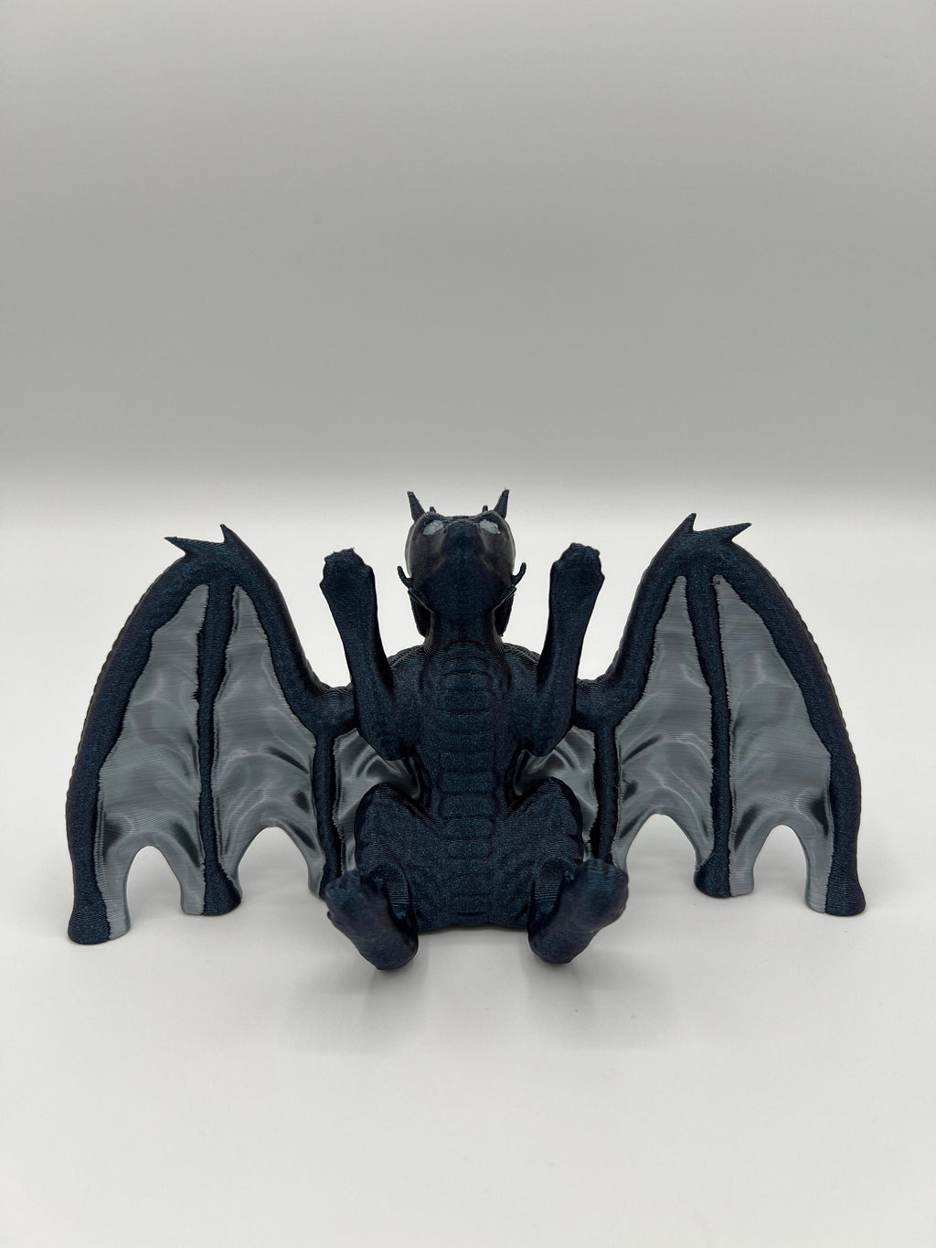 3D Printed Dragon Business Card Holder: Desk Decor
