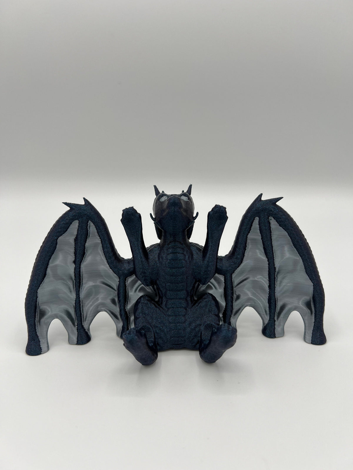 3D Printed Dragon Business Card Holder: Desk Decor