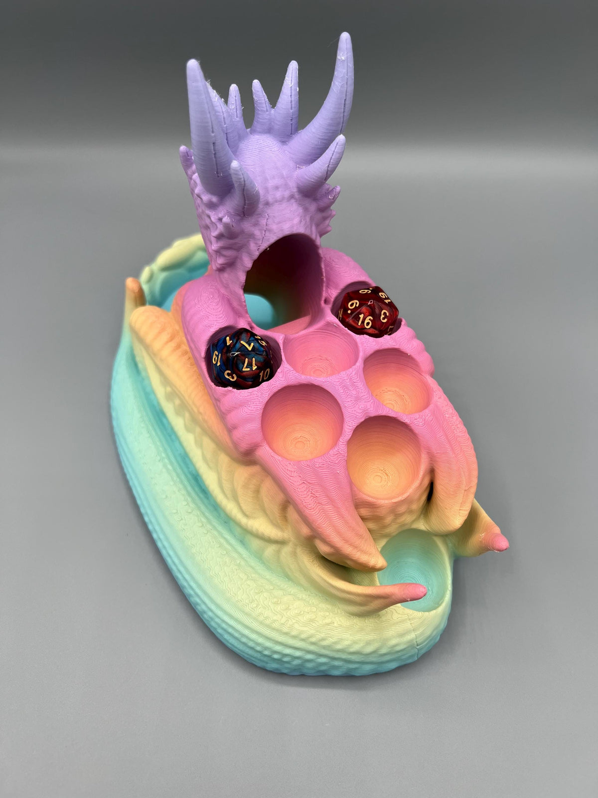 3D Printed Dragon Dice Tower: RPG Gaming Accessories