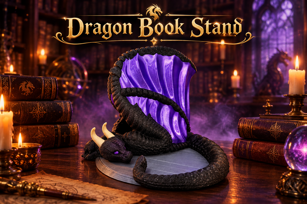 Dragon Book Stand