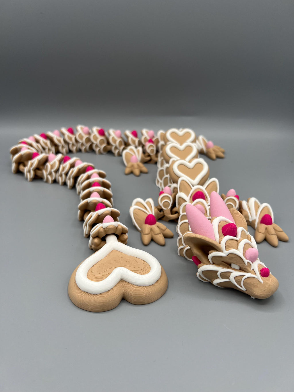 Articulated Cookie Dragon: 3D Printed Fidget Sensory Toy