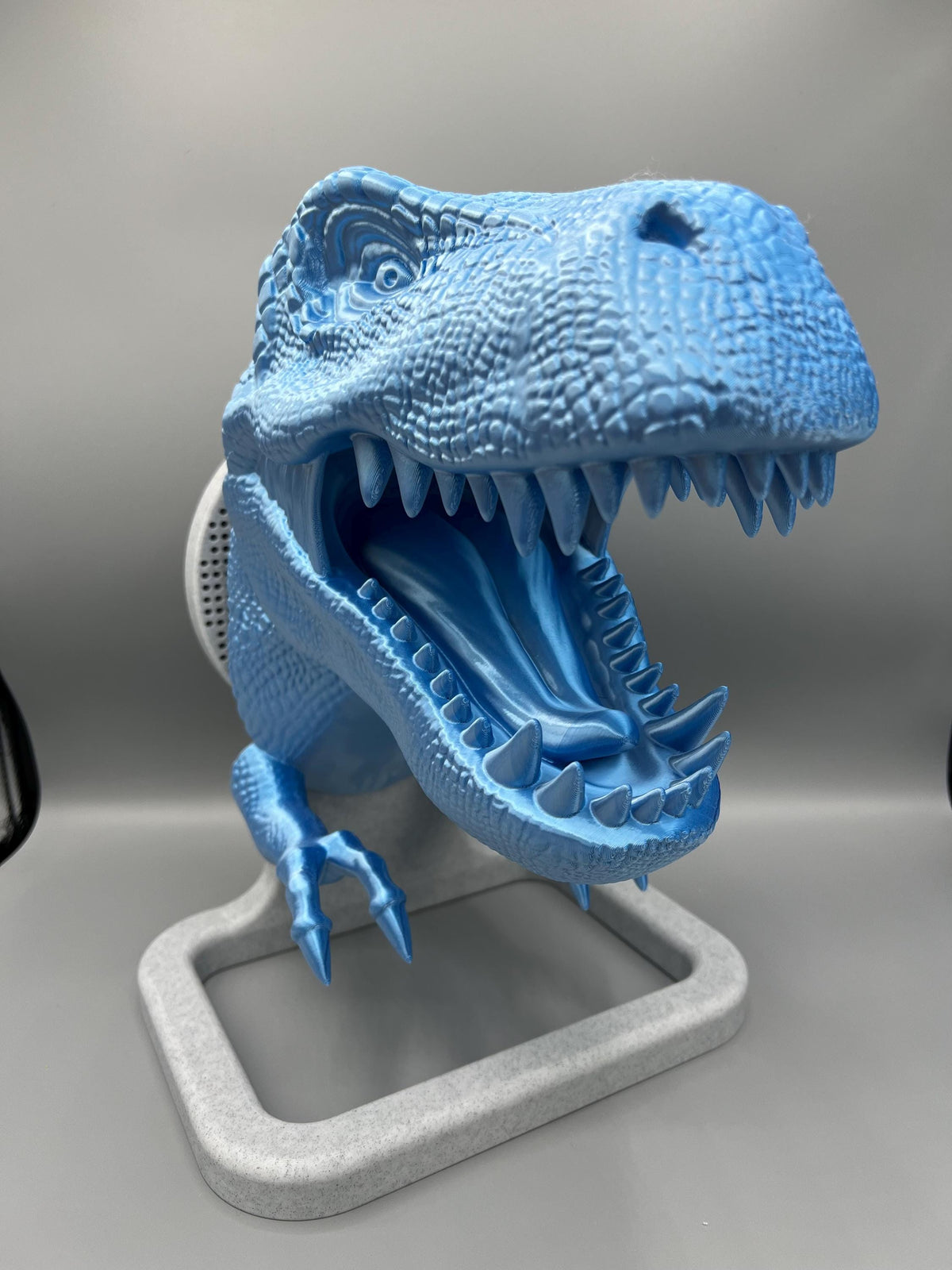 3D Printed Tabletop Headphone Stand: No Drill Wall Mount