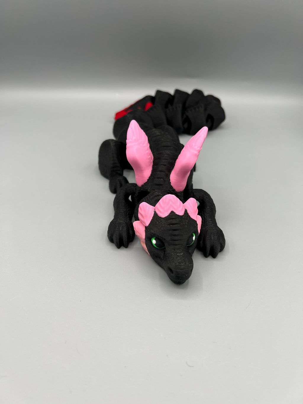 Chonky Articulating Dragon: 3D Printed Flexi Fidget Toy