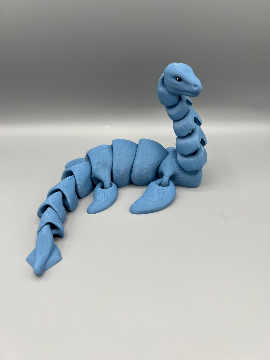 3D Printed Articulating Loch Ness Dragon | Nessie Fidget Toy