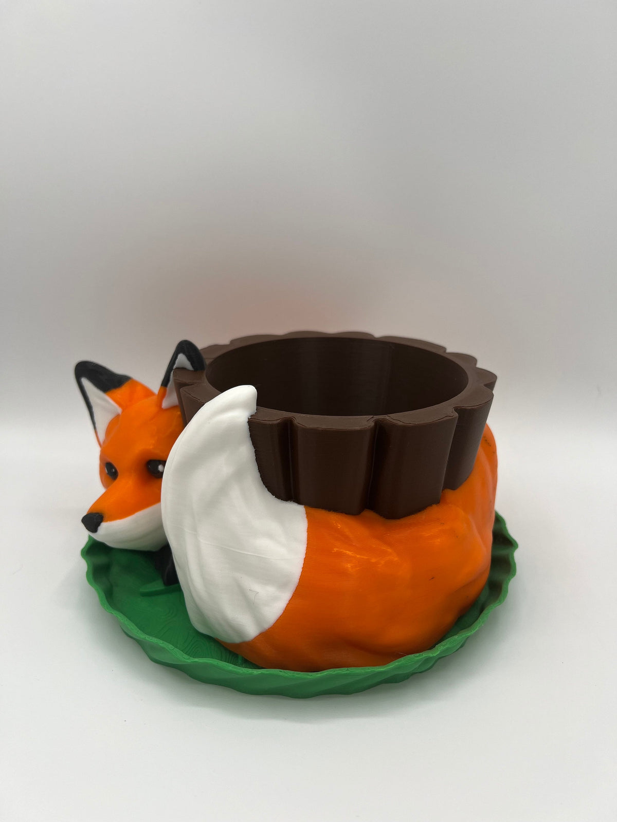 3D Printed Fox Succulent Planter - Whimsical Garden Decor