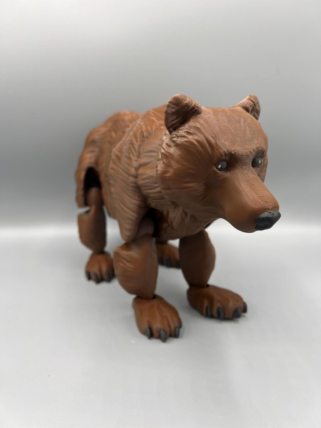 Articulating Flexi Bear Fidget Toy: 3D Printed Stress Relief