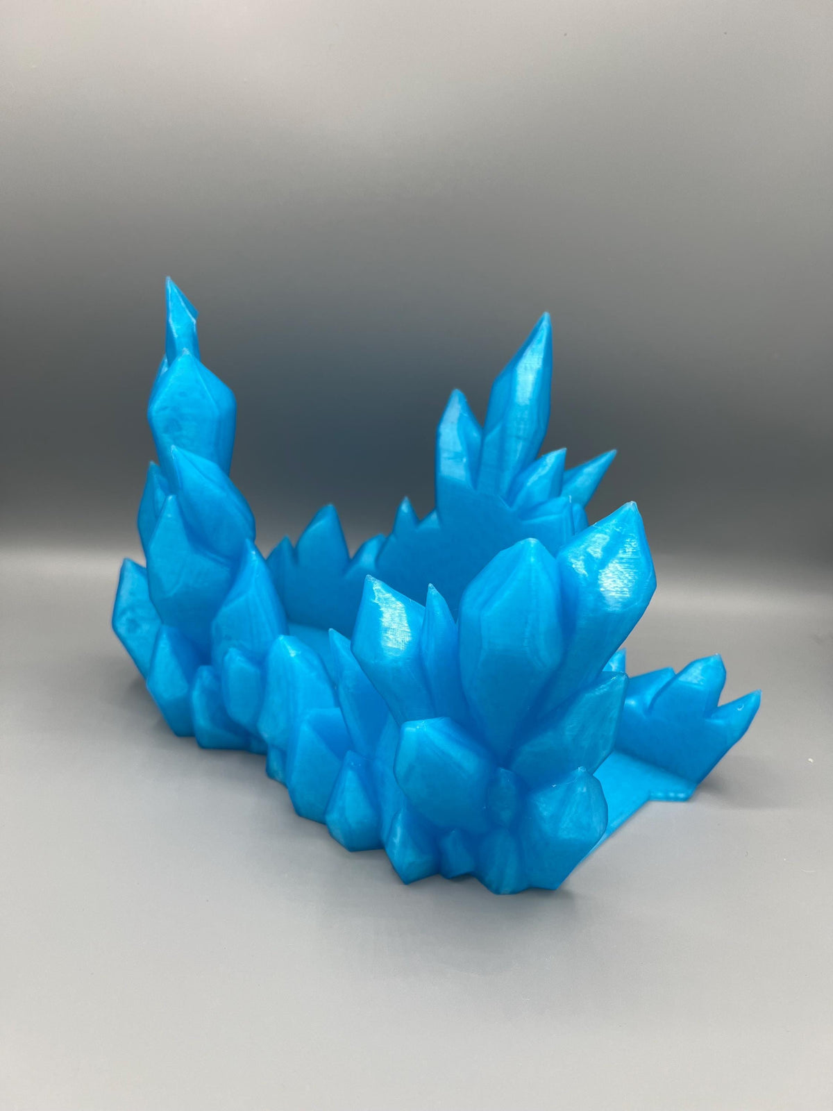 PS5 Slim Crystal Dock Station | 3D Printed Gaming Console Stand