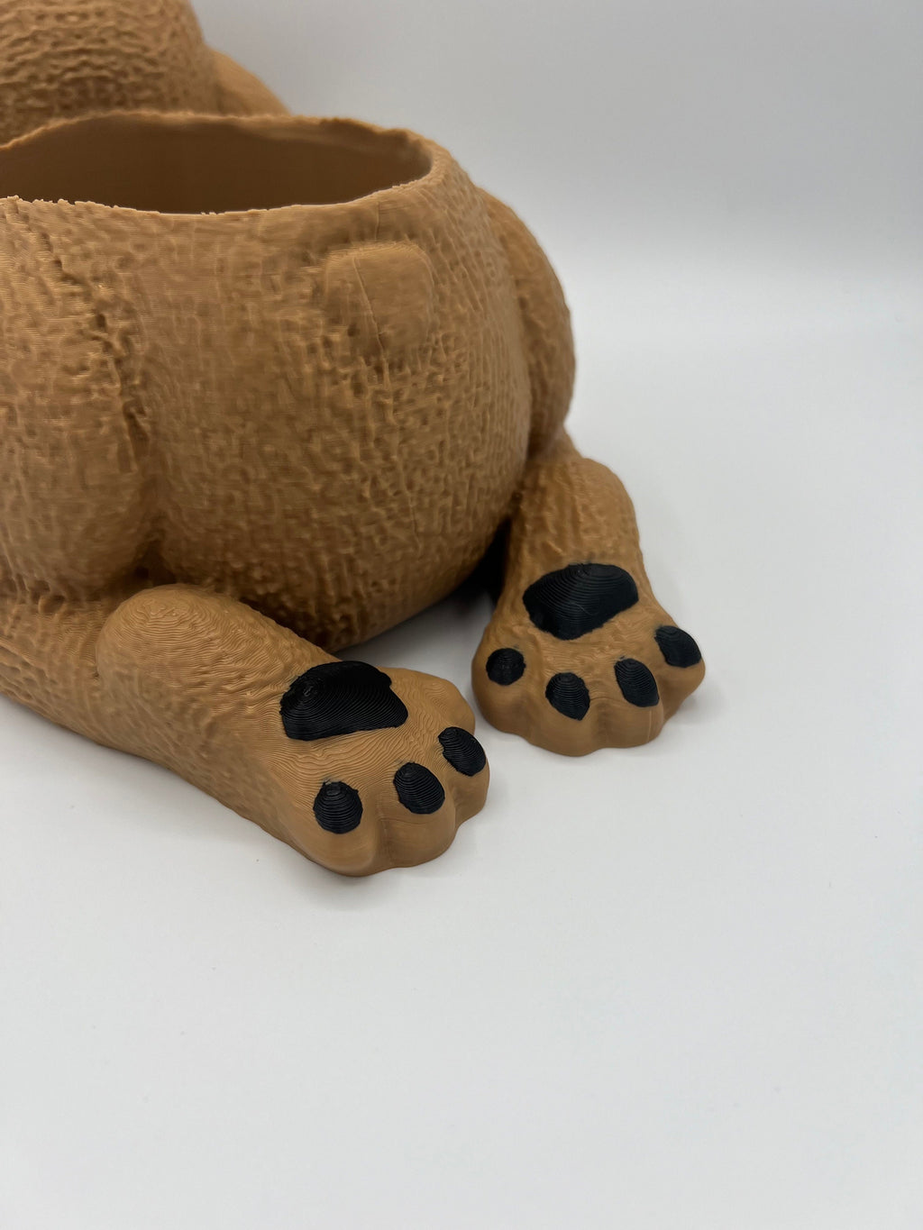 Sleepy Poodle Planter: 3D Printed Dog Succulent Planter