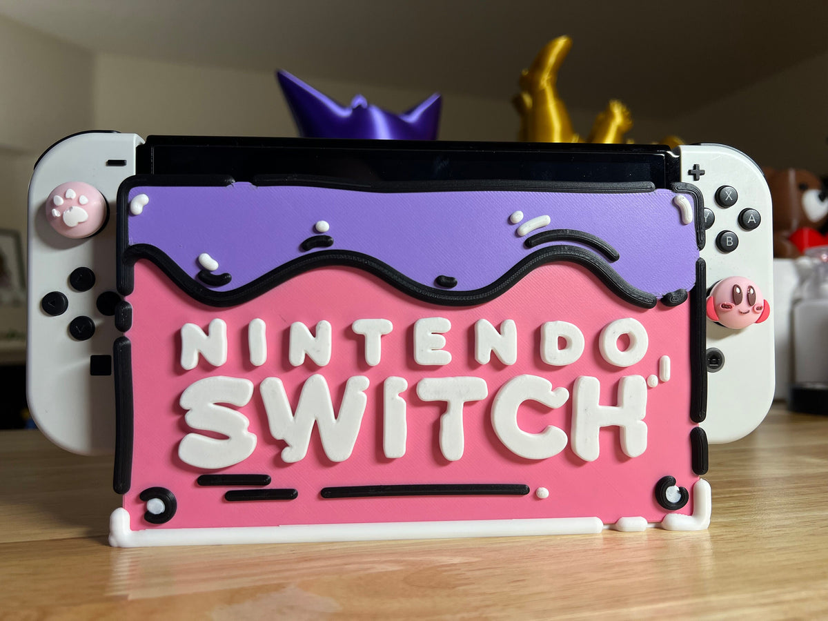 Cake Nintendo Switch Dock Faceplate - Custom Gaming Accessories