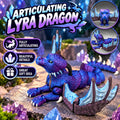 Articulating Lyra Dragon Figurine: 3D Printed Fidget Toy