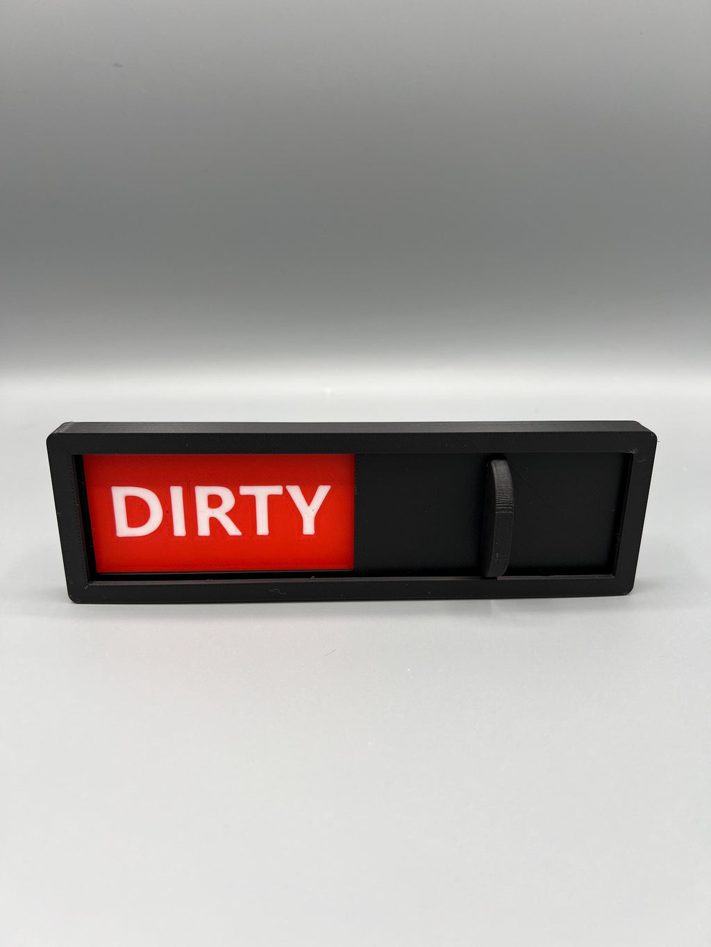3D Printed Clean/Dirty Dishwasher Sign