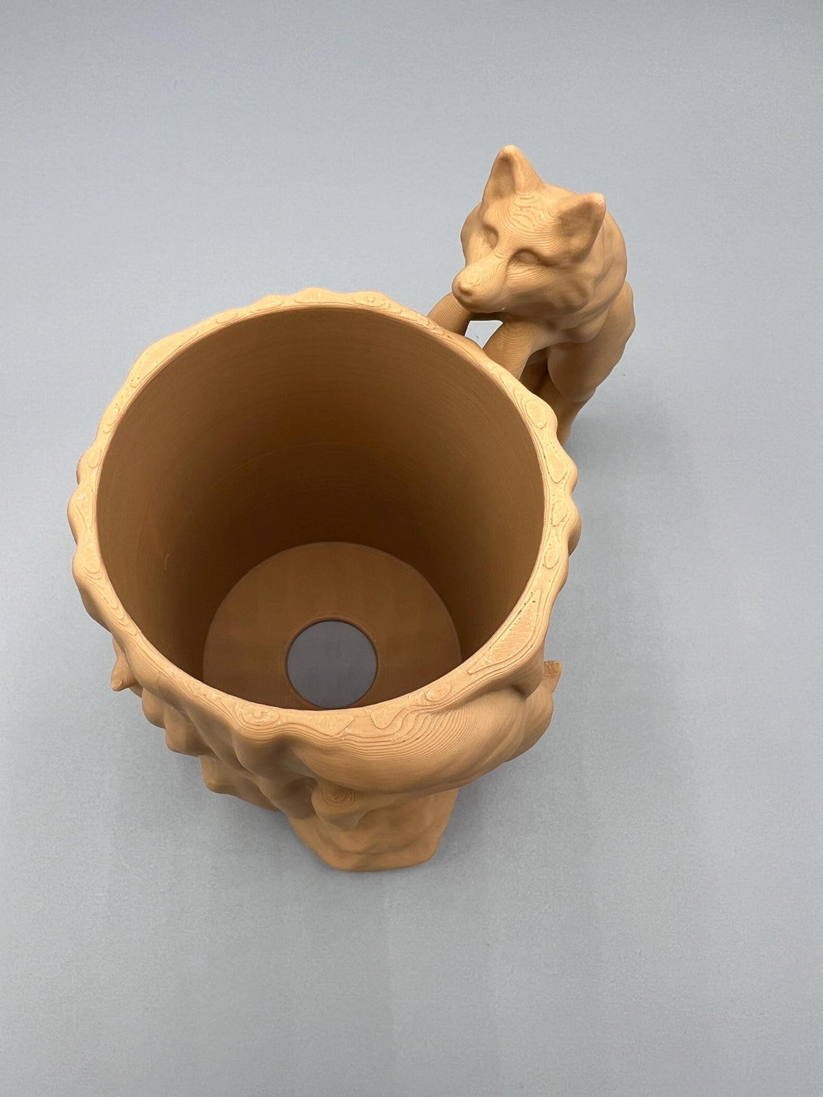 3D Printed Fox Can Holder: Ergonomic Drink Beverage Cooler