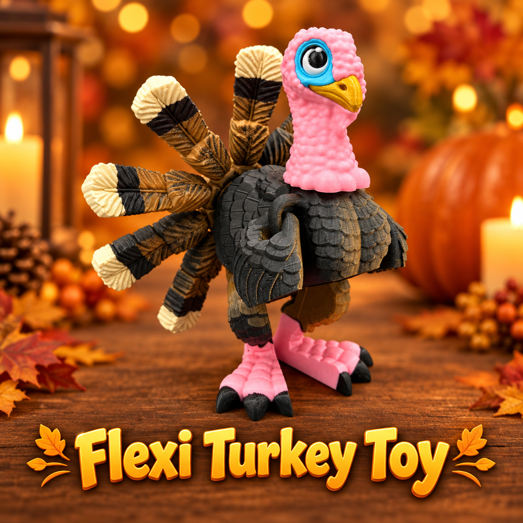 Flexi Turkey Toy